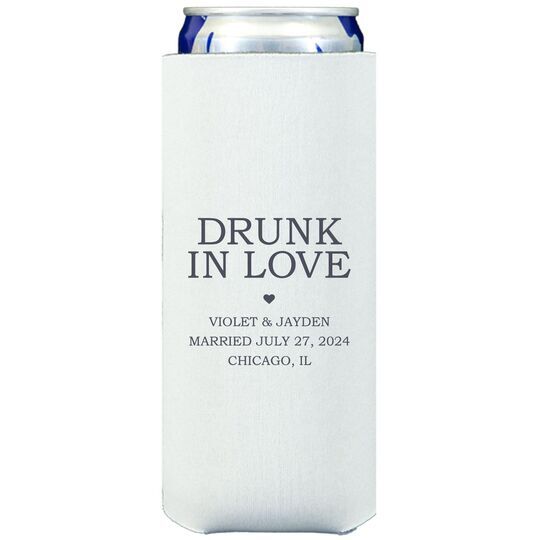Drunk in Love Heart Collapsible Slim Huggers